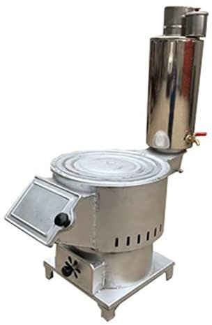 YYUINU 4KW Energiesparender Rauchloser Holzofen, Heizung/Kochen, Edelstahl-Warmwasserspeicher, Innen- / Außenvergasungsheizung Holzofen,B