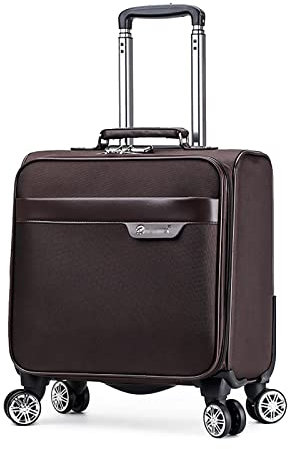 GOTYKE Laptoptasche auf Rädern Business Laptop Rollkoffer - Großer Stauraum - 4 Räder Laptop Rollkoffer Business Koffer Handgepäck Pilotenkoffer Rollwagen (Farbe: E)