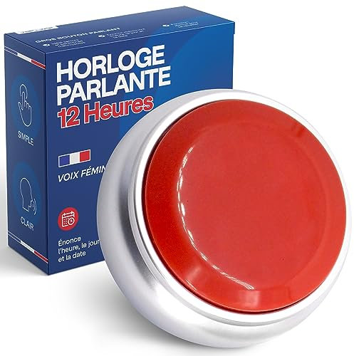Top Life Orologio parlante, formato 12 ore voce francese