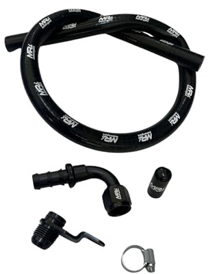 Kit eliminazione decanter compatibile con abarth 500 / punto e compatibile con alfa romeo mito/giulietta (Nero)