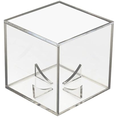 Baseball Vitrine, Acryl Tennisball Display Halter, Transparent, UV Schutz, Staubdicht f¨¹r Aufbewahrungsbox, Display Halter f¨¹r Sammlung, Home, Office, Sports