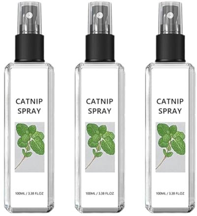 kkiuop Spray de joie à base de plantes pour chat, spray d'herbe à chat pour chats, spray d'entraînement pour chat avec herbe à chat, soulagement de l'anxiété pour chat, apaisant pour chat, espace de
