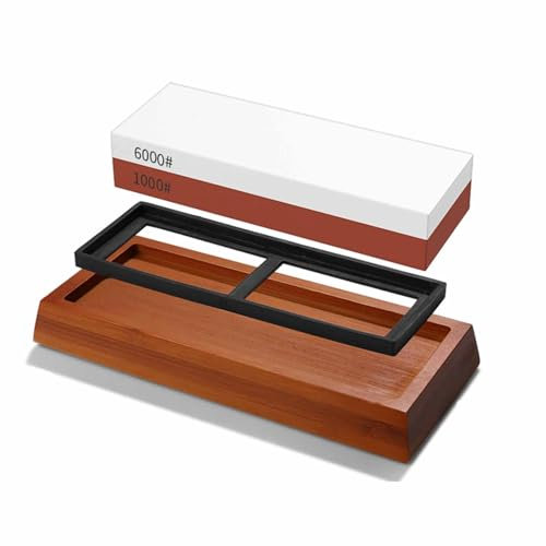 Affilacoltelli Affilatrice professionale per mannaie per set di coltelli da chef, Antiscivolo Piccolo Kit di affilatura per coltelli tascabili a blocco, Il migliore Facile da trasportare Affilacoltell