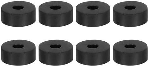 QUARKZMAN 20pz 3/4 OD x 1/4 ID x 3/8 Rondelle di Gomma rotondo Spesse Boccola Distanziale in Gomma Piatta per Elettrodomestici Auto Accessori per Barche