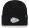 '47 NFL Kansas City Chiefs Unisex Cuff Knit, Beanie, Team Logo, Farbe Schwarz