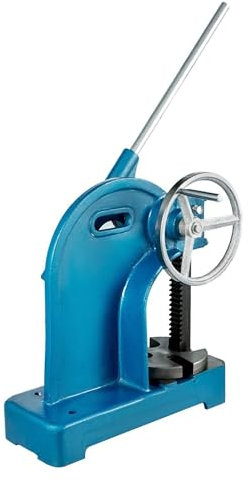 YOPNDFR Altezza Massima 12,2, pressa a cricchetto da 3 tonnellate, pressa a Sollevamento rapido con volantino, pressa a mandrino Manuale for impieghi gravosi for Lavorazione dei Metalli(3 TON)