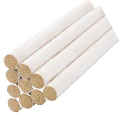 VALICLUD 10 Stück Handgefertigte Moxa Sticks Aus Reinem Wermut Milder Rauch Stabile Wärme Für Moxibustion Therapie Entspannende Meridianmassage Naturmaterial Für Wellness Zuhause