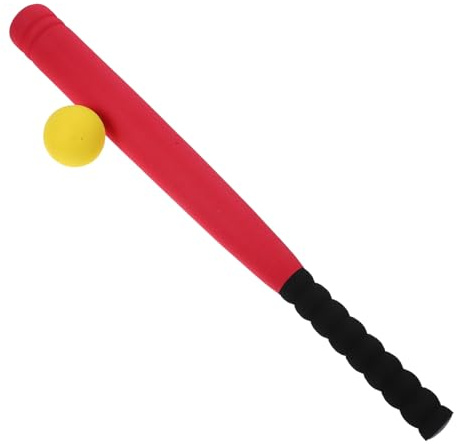 GARIOUANS Kinder Baseballschläger Satz Schaumstoff Baseballschläger Mit Ball 21,5 Zoll Hohlgriff Für 3-5 Jungen Mädchen Baseballspielzeug Sicher Für Indoor Outdoor