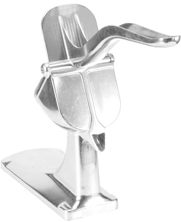 Prensa manual, exprimidor de limón, metal, antideslizante, ergonómico, para cocina, hogar, camping, fabricación de bebidas, construcción de aleación de zinc pesada, bisagra operativa suave, utensilio