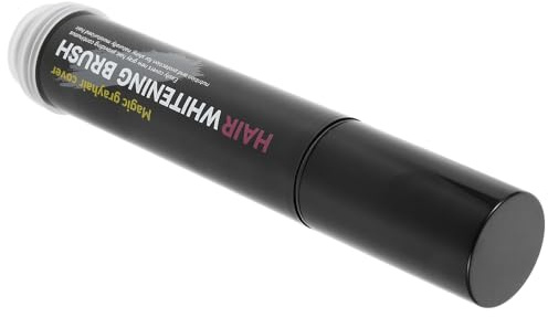 SAFIGLE Lápiz de Tinte Marrón para Cubrir Canas Portátil, Marcador para Corrección de Crecimiento, Accesorio Plástico para Teñir el Cabello en Mujeres