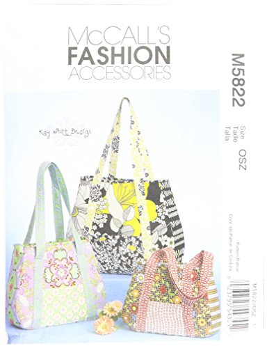 McCalls MC 5822 OS(ONE Size) Schnittmuster zum Nähen, Elegant, Extravagant, Modisch