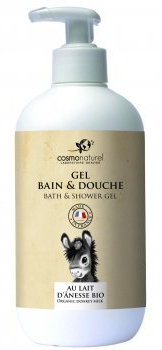 Cosmo Naturel Gel bain douche au lait d'ânesse + HE 500ml