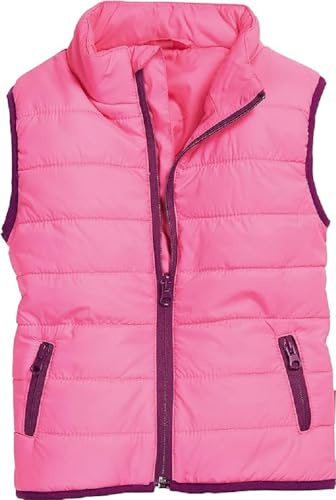Playshoes Gilet trapuntato, Giacca da esterno Unisex - Bambini e ragazzi, rosa, 92