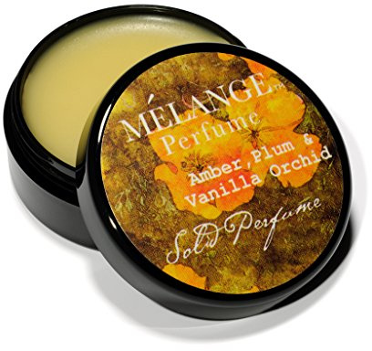 Melange Amber, Plum & Vanilla Solid Perfume Single .56 ounces