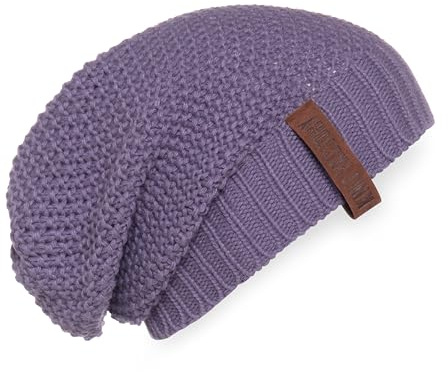 KNIT FACTORY - Coco Mütze - Strickmütze für Damen und Herren - Slouch Beanie - Wintermütze mit Wolle - Hochwertige Qualität