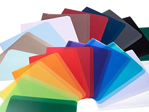 FLVG A4 Schnellhefter 6 Stück,Gold,Kupfer,Flieder,Hellblau,Türkis,Grün Onkel Schwerdt