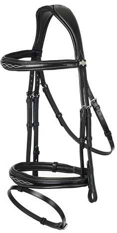 LeMieux Competition Flash Bridle - Black