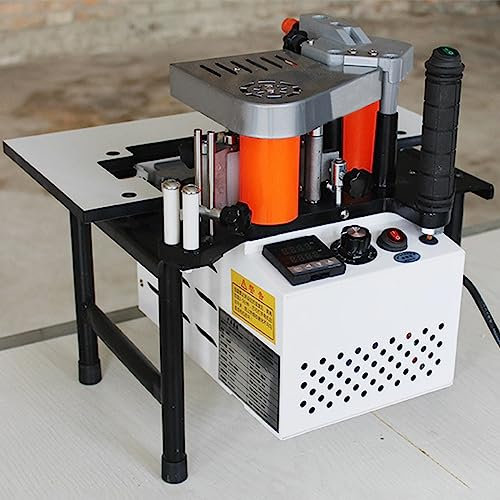 TAHALI Máquina encoladora de Cantos para carpintería, Máquina encoladora de Cantos portátil para carpintería Canteadora de Cantos, Máquina encoladora de Bordes Rectos