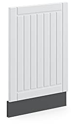 Vicco façade Fame-Line, Anthracite/Blanc, 45 cm sans Plan de Travail