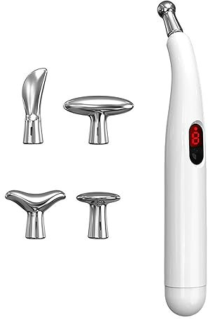 Acupuntura Masaje Pen,modelo recargable Lápiz Eléctrico de Masaje para Acupuntura,Acupuntura Terapia Heal Masaje Pen Meridian Energy Pen