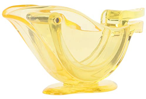 Lot De 5 Presse-citron Manuel En Acrylique, Presse-agrumes Manuel En Tranches De Citron, Presse-agrumes Transparent Portable, Forme D'oiseau élégante, Presse-agrumes Manuel Pour Orange, Citron, Grenad