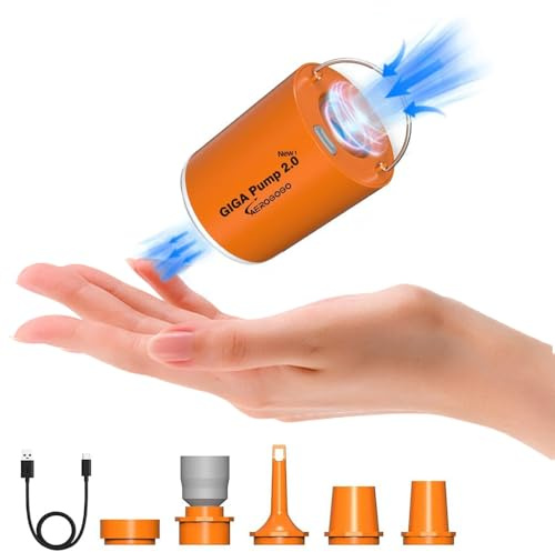 Aerogogo P2G-01, Akku-Multifunktionspumpe Giga Pump 2.0, Orange