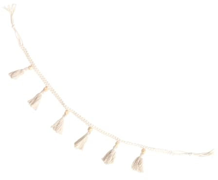 PHENOFICE Quaste Hause Hängende Dekoration Kunst für Jungen und Mädchen Boho Stil