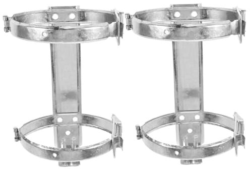 SOLUSTRE 2stücke Feuerlöscher Halter Wandmontage Platzsparender Halter Für Büro Und Zuhause Sicherer Und Einfacher Zugang Zu Brandschutzgeräten