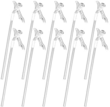 10Pcs Expanding Foam Nozzle,Replacement Insulation Caulking Gun Spray Can Nozzles Foam Gap Filler Guns Lightweight lastic Tubes Tips Set Universal Tool DIY Tubular Tip,for Brick Gaps Filling Sealing