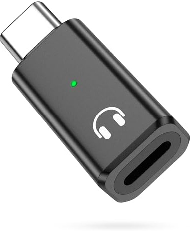 MoKo Lightning auf USB-C Audio Adapter, USB C auf Lightning Kopfhörer