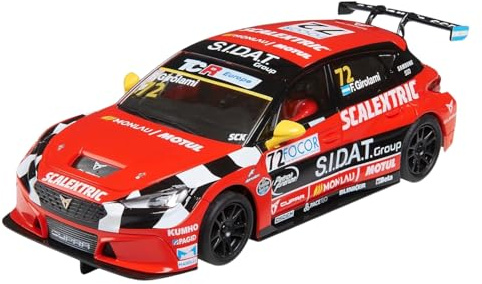 SCALEXTRIC Rennfahrzeug Advance - Slotauto - Maßstab 1:32 (Cupra Leon Wettbewerb - Team Monlau)
