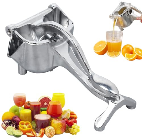 Exprimidor de Limones, 2026 Exprimidor Manual, Exprimidor Manual de Acero Inoxidable, Exprimidor Limon Manual, Exprimidor Manual de Limón con Colador Extraíble, Ex-primidor Ma-nual de Frutas