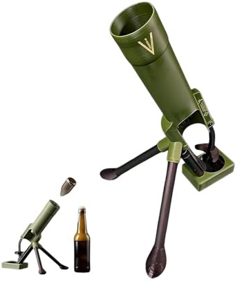 STOAT-Birra Mortaio Apribottiglie, Espulsione Automatica Capsula, Uso Senza Mani, Per Bibite & Bevande, per Bar Domestico & Feste
