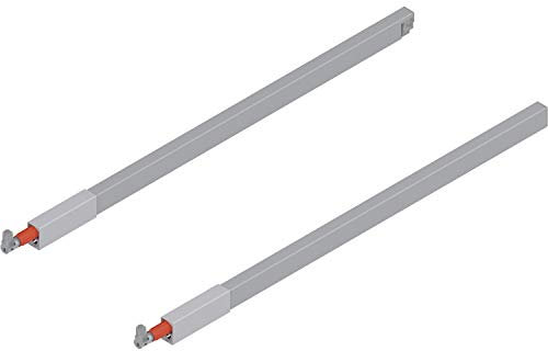 BLUM ANTARO Tandembox Längsreling Set, NL 550, grau