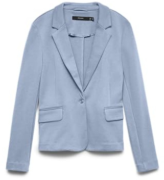 Vero Moda - Blazer da donna in jersey Blu di cachemire 48