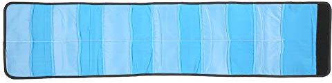 Filter Case, Nylon Shockproof Camera Filter Lens Protector Bag, 12 Slots Filter Lens Pouch Photography Filter Carry Bag for 25/49/52/55/58/67/72/77/82 Round or Square Filters