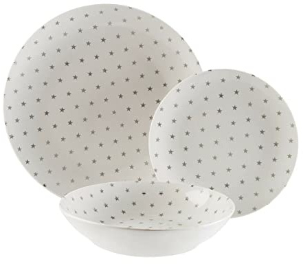 Versa Set de Vajilla Stary Porcelana 18 Piezas