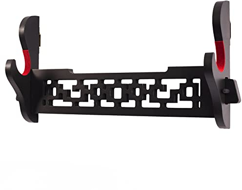 FOXSMZZ 1-Tier Schwert Halter Wandhalterung Samurai Schwert Stand Display Katana Wakizashi Tanto Wandaufhänger Schwert Rack Fünf Schicht