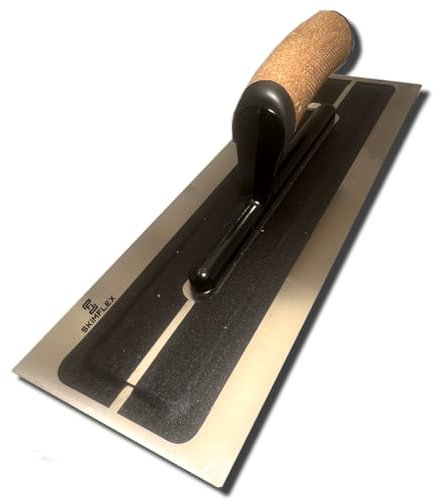 Plastering Trowel - Skimflex Pro Ultraflex Stainless Steel Blade, 360mm/14in - Professional Quality, Flexible & Durable - Ideal for Finishing Skimming, Plastering & Rendering
