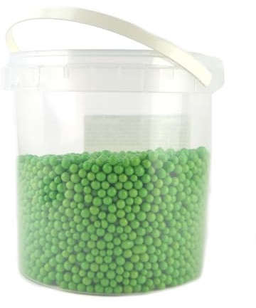1 KG DI CEREALI MIGNON RICOPERTI DI CIOCCOLATO BIANCO AL GUSTO PISTACCHIO PER DECORARE DOLCI, TORTE, BISCOTTI