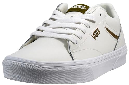 Vans Seldan, Sneaker Donna, Leather Retro Pop Gothic Olive, 36 EU