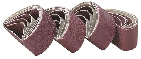 Slipband 5 slipband 40 x 305 mm slipband slipmaskin slipverktyg för polering och slipning korn 40/80/120.(5st Grit 80)