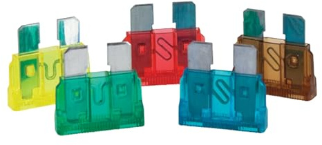 Goodyear 20pc Fuse Set - Includes Standard, Mini and Maxi Fuses For Automotive Use | Reliable And Durable Fuse Assortment For Vehicle Electrical Repairs And Maintenance | Common Fuses