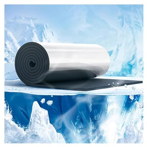ZXCASDF Auto Schallschutzmatte，Selbstklebend Dämmmatte，Schallschutz Dämpfungsmatte，Dämmmatte Auto Schallschutzmatte Isolierung Matte Schaumstoff Selbstklebende Mattenrolle(10MM(THK),1 * 8M (8m²))