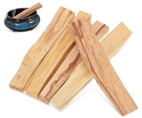 RORPOIR Palo Santo Räucherstäbchen als Vielseitiger Duft und Stäbe für Zuhause und Büro 50g Natürliche