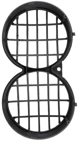 Headlight Grill Cover Protective Motorcycle Headlight Grill Universal Motorbike Headlight Protection Cover Lamp Cover Retro Grid Steel Shield for BWS100