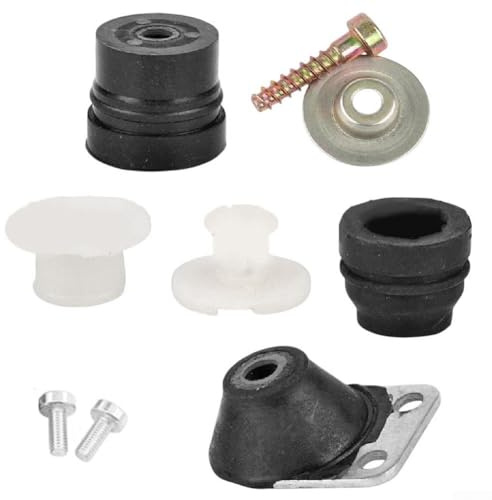 Ammortizzatori di vibrazioni per motosega MS240 MS260 024 026, kit ammortizzatore con tamponi circolari in gomma, manicotto del serbatoio dell'acqua e viti tampone