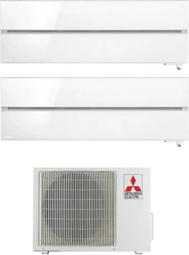 MSZ-LN25VG2V + MSZ-LN25VG2V + MXZ-2F53VF3 - Climatizzatore Dual Split 9000 + 9000 Btu on Pompa di Calore Classe A++/A Wifi