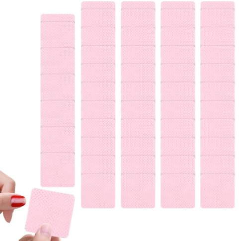 Nagellackborttagningsservetter, luddfria nagelservetter Superabsorberande | Nagellackborttagare för ögonfransförlängning