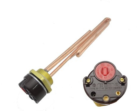 MISOL 3000W G1.25(BSP,DN32) 220V Electrical immersion element booster, with thermostat, booster for water heater/Immersion elettrico elemento di richiamo/termostato/ripetitore per scaldabagno